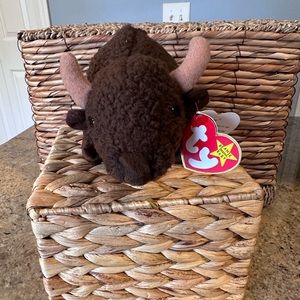 NWT Roam the buffalo beanie baby